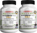 Mycosyn Pro Max Hair Skin Nails Supplement, 60 Capsules, 30 Day Supply, with Biotin 5000mcg, Vitamins A B C D E, Minerals (2)