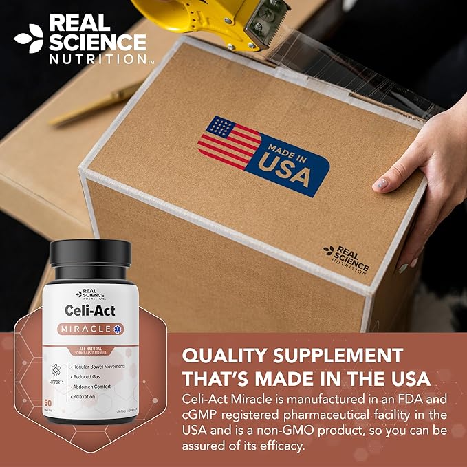 Celi-Act Miracle is a Natural Supplement to Support Celiac Discomfort and Digestive Health