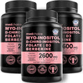 MEDCHOICE 14-in-1 Inositol Supplement Hormone Support for Women - 40:1 Myo-inositol and D-Chiro Inositol Ovarian Support Capsules for Hormone Balance, Hair, Skin, and Energy (120 ct, Pack of 3)
