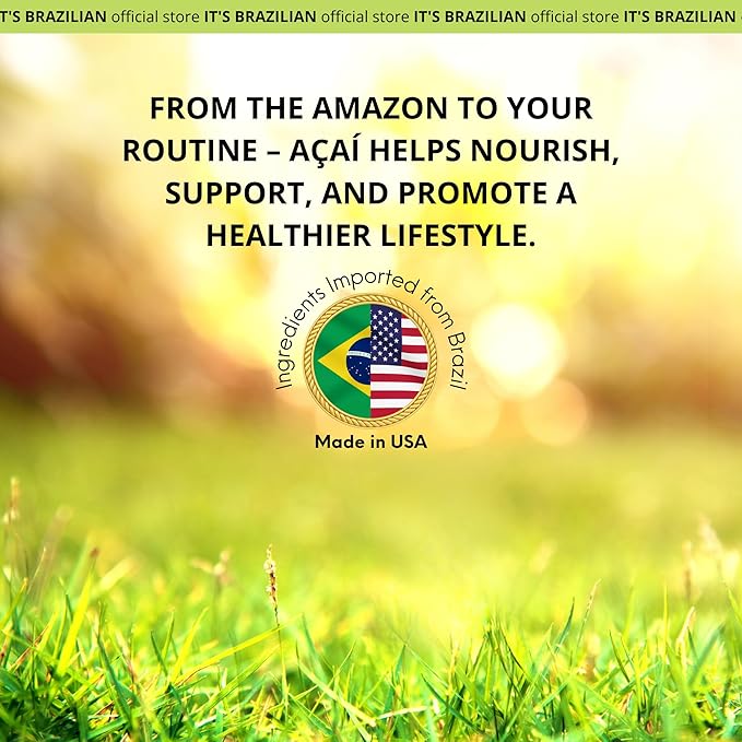 IT'S BRAZILIAN Crave-Off - Metabolism & Energy Support Supplement - Helps Supports Your Overall Wellness and Nutritional Balance - 60 Capsules