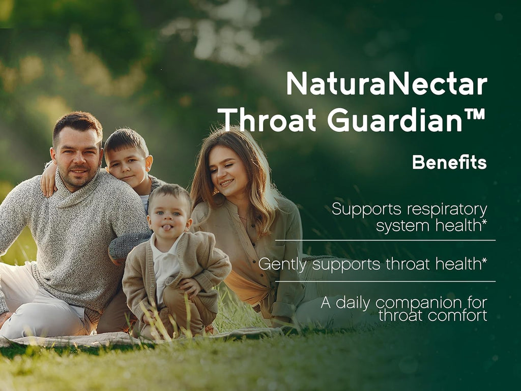 NaturaNectar - Bee Propolis Throat Spray - Unique Throat Relief and Wellness Agent - Brazilian Bee Propolis Throat Guardian Spray - Ethical Beekeeping - Honey Bee Berry Flavor (1-Pack, 1.06 Fl Oz.)