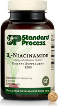 Standard Process Inc. B6-Niacinamide - Energy Metabolism, Heart Health, and Digestion Supplement with Vitamin B6, Niacin, Ascorbic Acid, Reishi Mushroom, Shiitake Mushroom - 330 Tablets