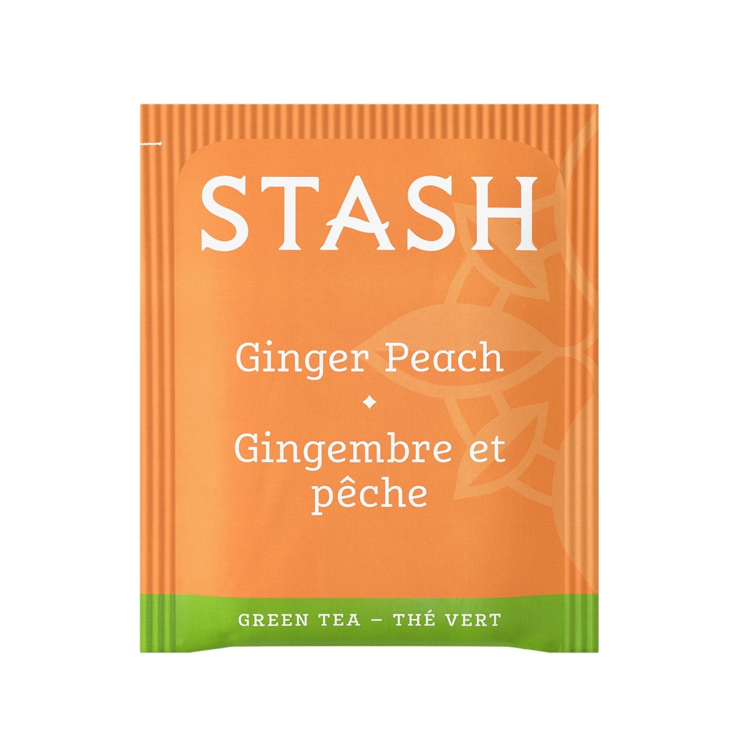Stash Tea Ginger Peach Green Tea & Matcha Blend, Box of 100 Tea Bags (Packaging May Vary)