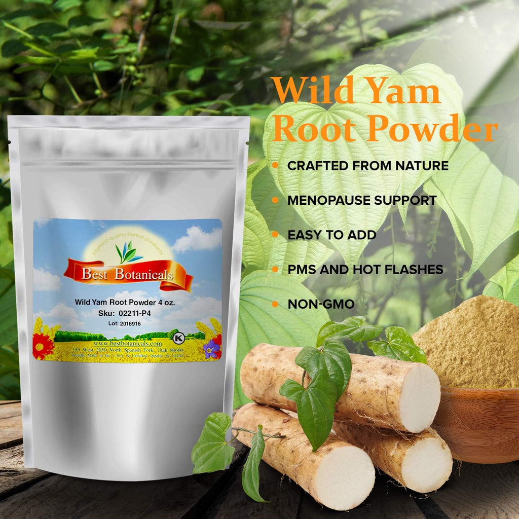 Best Botanicals Wild Yam Root Powder 4 oz.