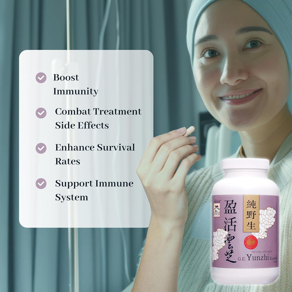 Vita Green Turkey Tail Mushroom – Yunzhi Essence for Recovery and Wellness – Immune and Digestive Support with Antioxidants – High Beta-Glucan Extracts for Health and Comfort (360 Capsules)