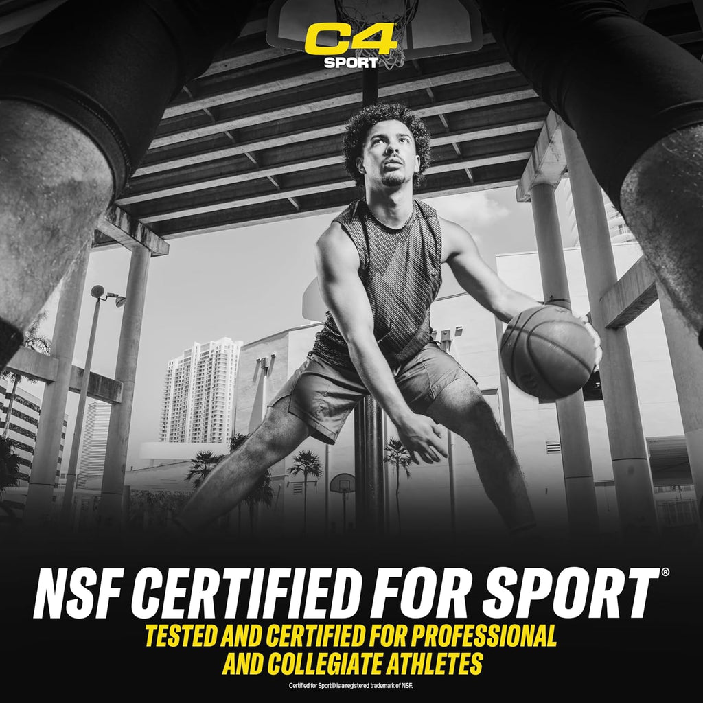 Cellucor C4 Sport Pre Workout Powder Fruit Punch - NSF Certified for Sport | 30 Servings, Packaging may vary.