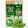 Lavendium, Premium 8 oz Dried Oregano Leaves – 100% Pure, Non-GMO, Gluten-Free, Vegan – Aromatic Herb for Cooking, Seasoning, Sauces, and Pizza – No Additives – Resealable Bag