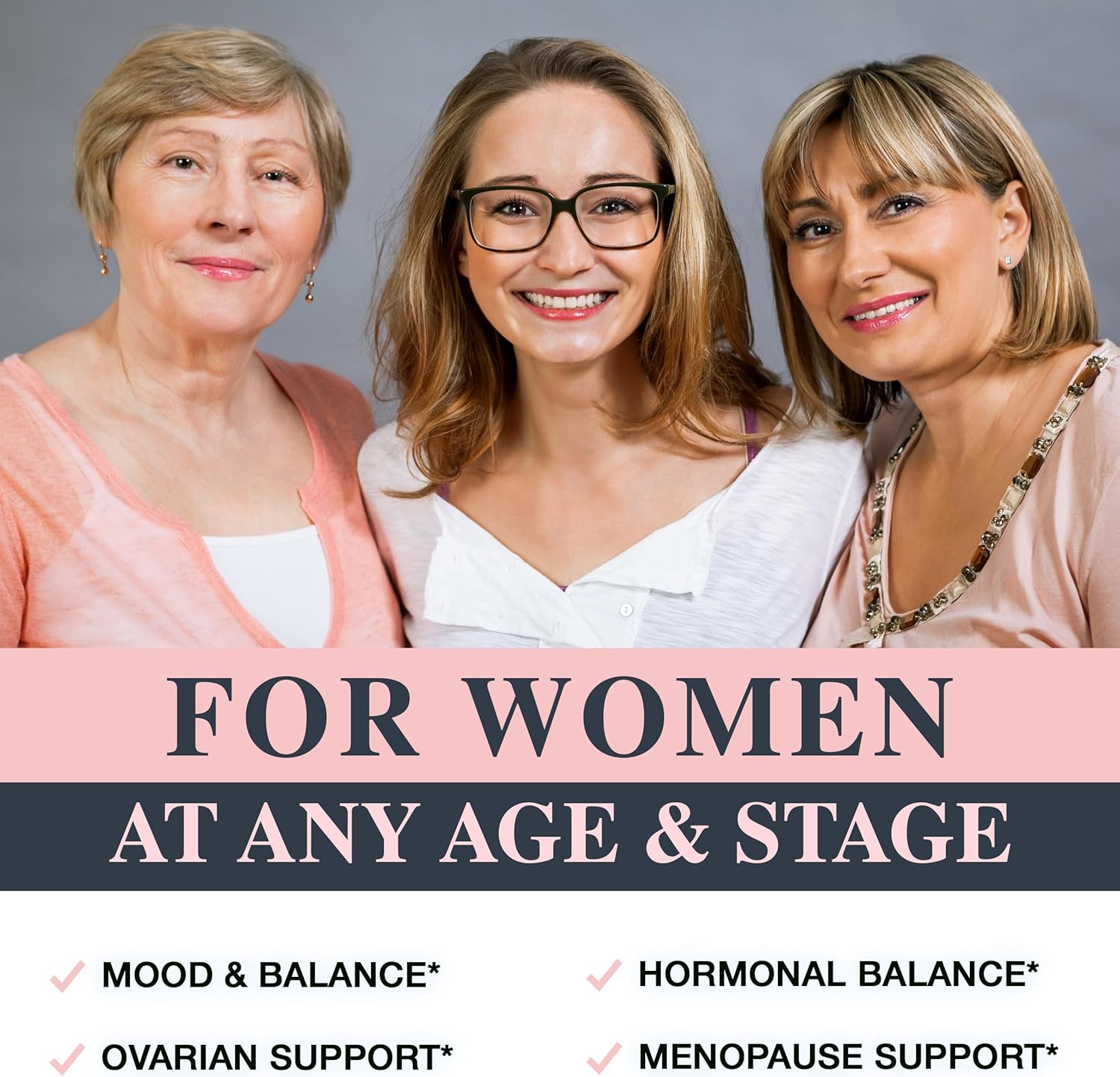 Myo-inositol & D-chiro Inositol Supplement for Women - Ideal 40:1 Ratio Complex for Fertility, Hormonal Balance, Menstrual Cycle & Ovarian Health Support with CoQ10, Choline & Selenium - 120 Capsules