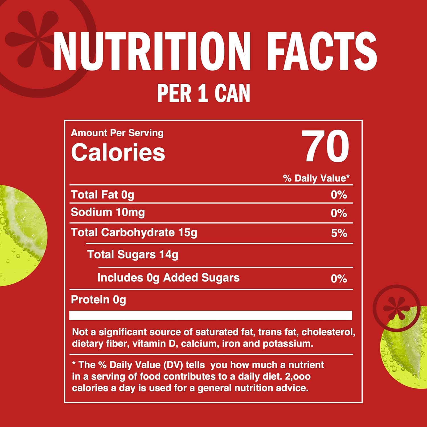 Izze Cherry Lime Straight Beverages, 8.4 FL Oz, Pack of 24