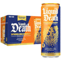 Liquid Death Sparkling Energy - Orange Horror (Orange and Cream Flavor), Sugar-Free Energy Drink, Unextreme Caffeine 100mg, B Vitamins, 12 Fl Oz (Pack of 12)