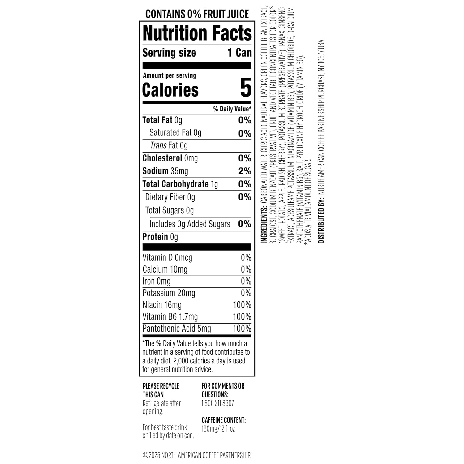 Starbucks Iced Energy Drink, Watermelon Splash, Zero Sugar Energy Drink, Plant Based Caffeine, Hydration, Mental Clarity, 12 Fl Oz Cans (Pack of 12)