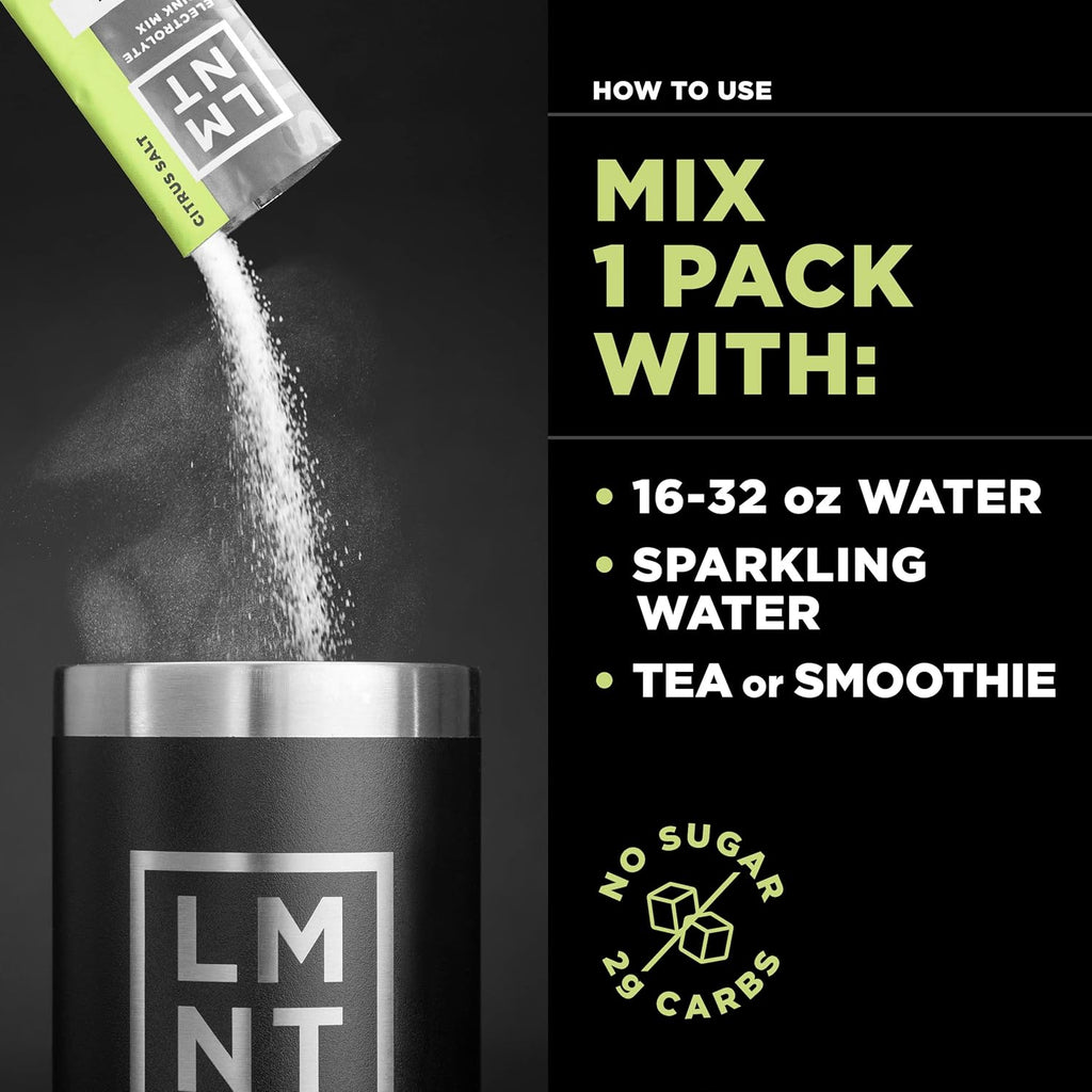 Drink LMNT Zero Sugar Electrolytes - Variety Pack Bundle | Drink Mix | 36-Count