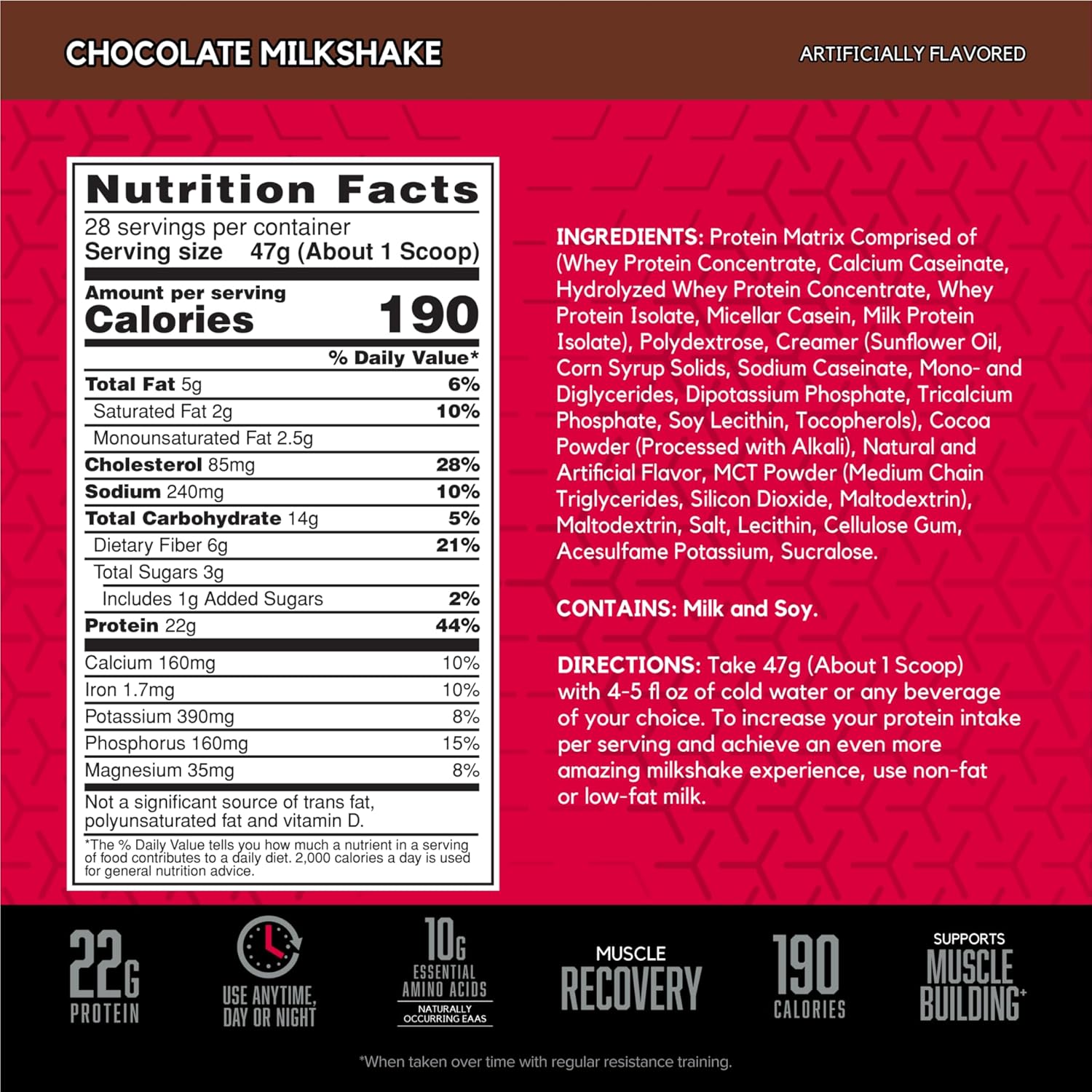 BSN SYNTHA-6 Whey Protein Powder with Micellar Casein, Milk Isolate, Chocolate Milkshake, 28 Servings (Packaging May Vary) Chocolate