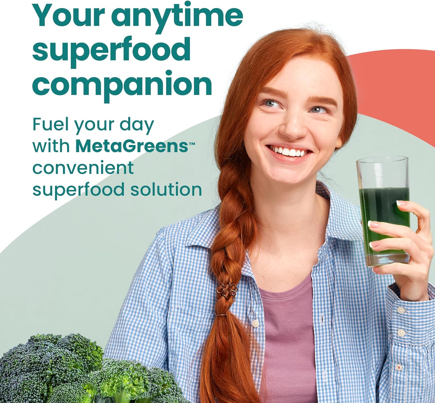 Univera Metagreens, Green Superfoods Blend Powder, Smoothie Mix with Organic Spirulina, Vital Antioxidants, Alkalize, Detoxify, Vegan, Non-GMO, 30-Day Supply.