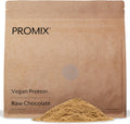 ProMix Nutrition Plant-Based Vegan Protein Powder, Raw Chocolate - Pea Protein & Vitamin B-12 - ­Post Workout Fitness & Nutrition Shakes, Smoothies, Baking & Cooking Recipes - 2.5 Pound