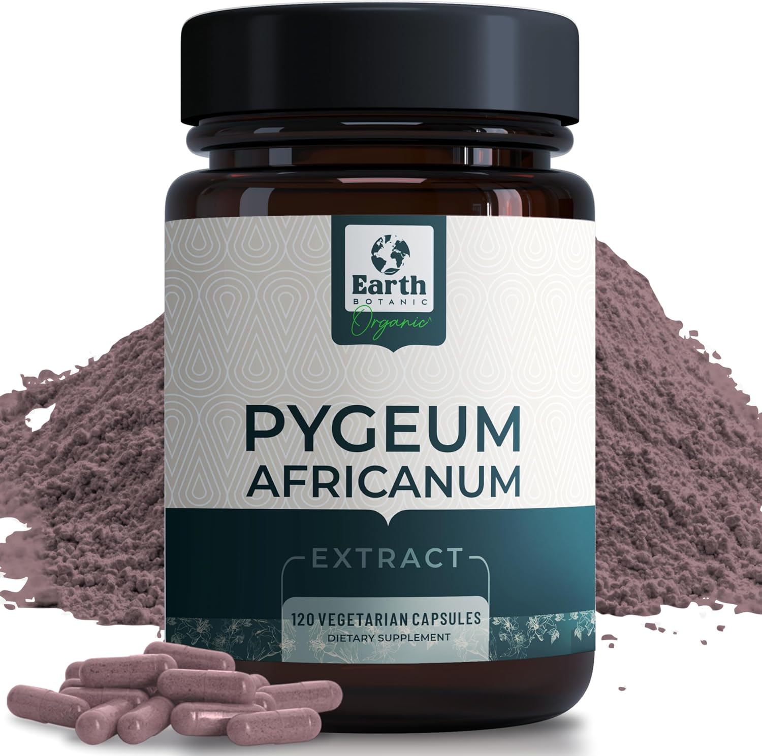 Pygeum Bark Extract 500mg 120 Capsules - Herbal Supplement Supports Prostate Health, Bladder, and Urinary Tract - Men's Health Supplement (Vegetarian, Non-GMO) 4 Months Supply