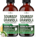 NEW AGE Soursop Drops - Soursop Bitters Liquid with Soursop Fruit and Leaves, Elderberry, Vitamin C and Olive Leaf - Multimineral & Vitamins Superfood - 4 oz