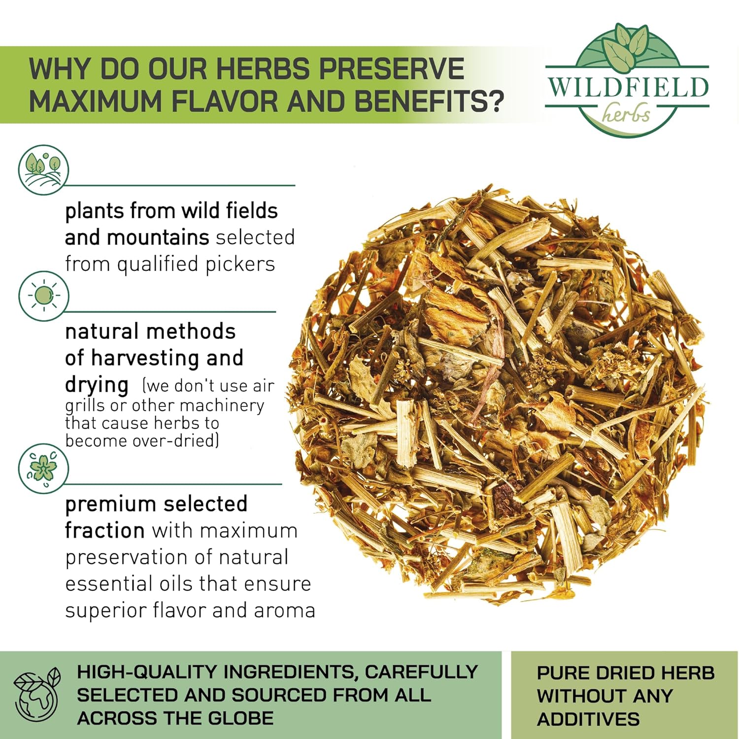 1.8 oz. Shepherds Purse Herb Bulk Herbal Tea Shepard Purse Herb (Capsella Bursa-Pastoris) - 50g Tea Bolsa De Pastor