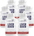 Liver Renew - Liver Cleanse Detox & Repair - Liver Support Supplement with Artichoke Extract, Milk Thisle, Dandelion and Turmeric - 360 Capsules