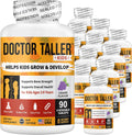 NuBest Doctor Taller Kids - Support Bone Strength with Multivitamins, Multiminerals, Calcium - Premium Formula for Ages 2 to 9 - Grape Flavor - 12 Pack | 18 Months Supply