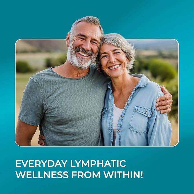 PUREHEALTH RESEARCH Lymph System Support Supplement - Lymphatic Drainage Supplement with Dandelion Extract, Cleavers, Burdock Powder - Reduce Swelling and Cleanse Lymph - 1 Bottle, Brown