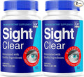 (2 Pack) Sight Clear Capsules, Sight Clear 20/20 Vision Vitamins, SightClear Eye Pills Supplement Support, SightClear for Healthy Vision Support, SightClear 20/20 Vision Vitamins Reviews for 2 Month