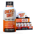 Cherry Limeade Extra Strength Energy Shot 10 pk – 260mg Natural Caffeine B12 B6 – Energy & Focus Support – 2 Servings Sugar Free Zero Calorie Green Tea B-Vitamins Electrolytes Vegan – 1.93 fl oz