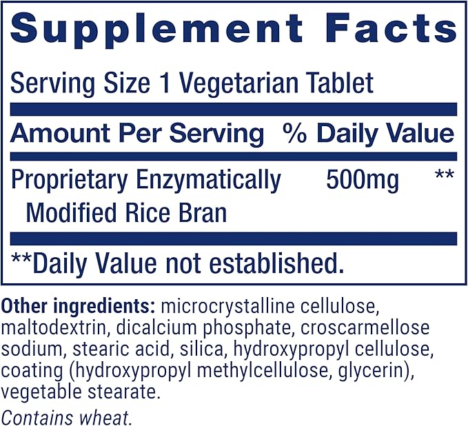 Life Extension NK Cell Activator™, Immune Support, Natural Killer Cell Activity, enzymatically Modified Rice bran, Non-GMO, Vegetarian, 30 Tablets