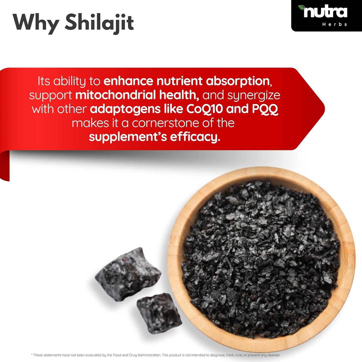 NAD+ CoQ10 PQQ and Shilajit - Longevity, Healthy Aging, Heart & Brain - Superior Bioavailable - Cellular Energy, Mitochondrial,- Nicotinamide Riboside, Ubiquinol - 60 Days Vegan Supply