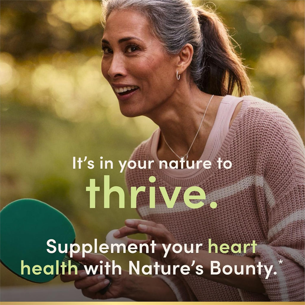 Nature's Bounty CoQ10, Helps Maintain Healthy Blood Pressure, 100 mg, Rapid Release Softgels, 75 Count