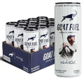 G.O.A.T. Fuel Energy Drink, Co-Founded by Jerry Rice, Natural Caffeine, Electrolytes, BCAAs, Cordyceps Mushrooms & Antioxidants, Light Carbonation Pre Workout, 12 Pack, 12 FL Oz, Blueberry Lemonade