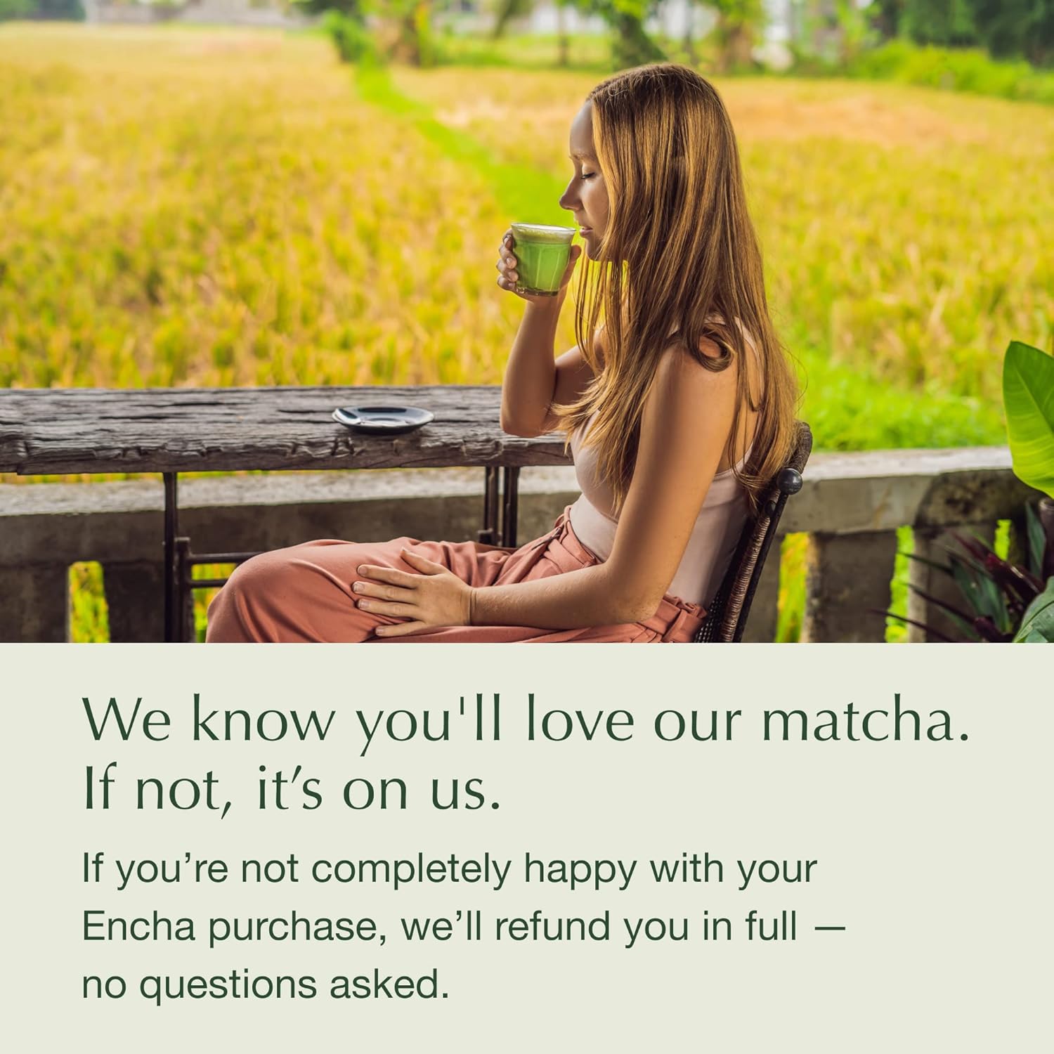 Encha Ceremonial Grade Matcha Powder - Organic First Harvest Japanese Matcha Green Tea, Matcha Tea From Uji, Japan (60g/2.12oz)