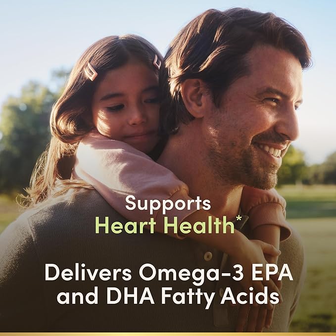 Nature's Bounty Fish Oil Omega 3 Supplements - Supports Heart Health, 1200 Mg Fish Oil, Omega-3, 200 Softgels (Pack of 2)