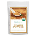 Healthworks Superfoods Organic Ginger Powder - 8 Oz - Ground, Raw & All-Natural - Keto, Vegan - Great with Coffee, Tea & Juices - Superfood/Spice