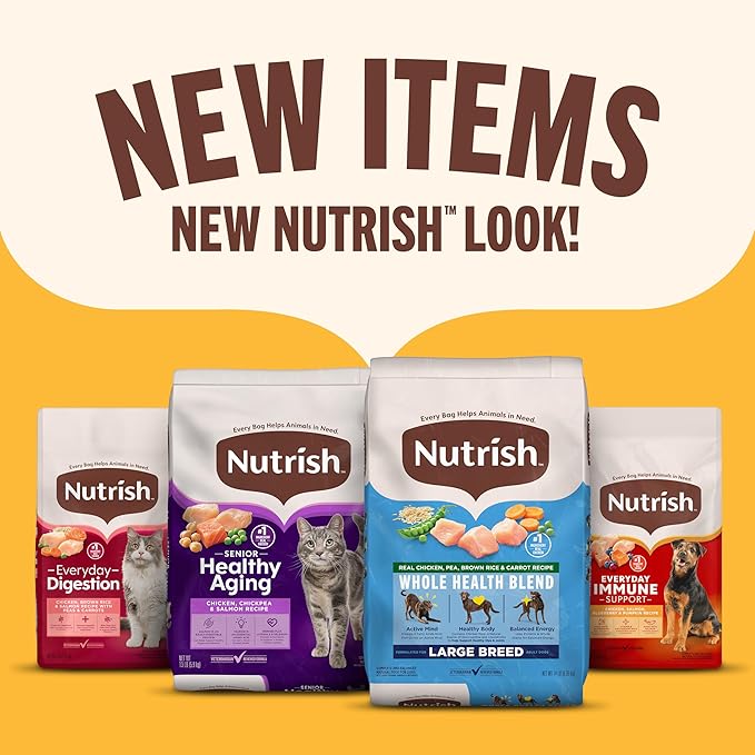 Nutrish Grain Free Dry Dog Food, Salmon & Sweet Potato Recipe, 23 lb. Bag (Rachael Ray)