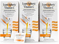 LivOn Laboratories Lypo–Spheric Vitamin C – 3 Cartons (90 Packets) – 1,000 mg Vitamin C & 1,000 mg Essential Phospholipids Per Packet – Liposome Encapsulated for Improved Absorption – 100% Non–GMO