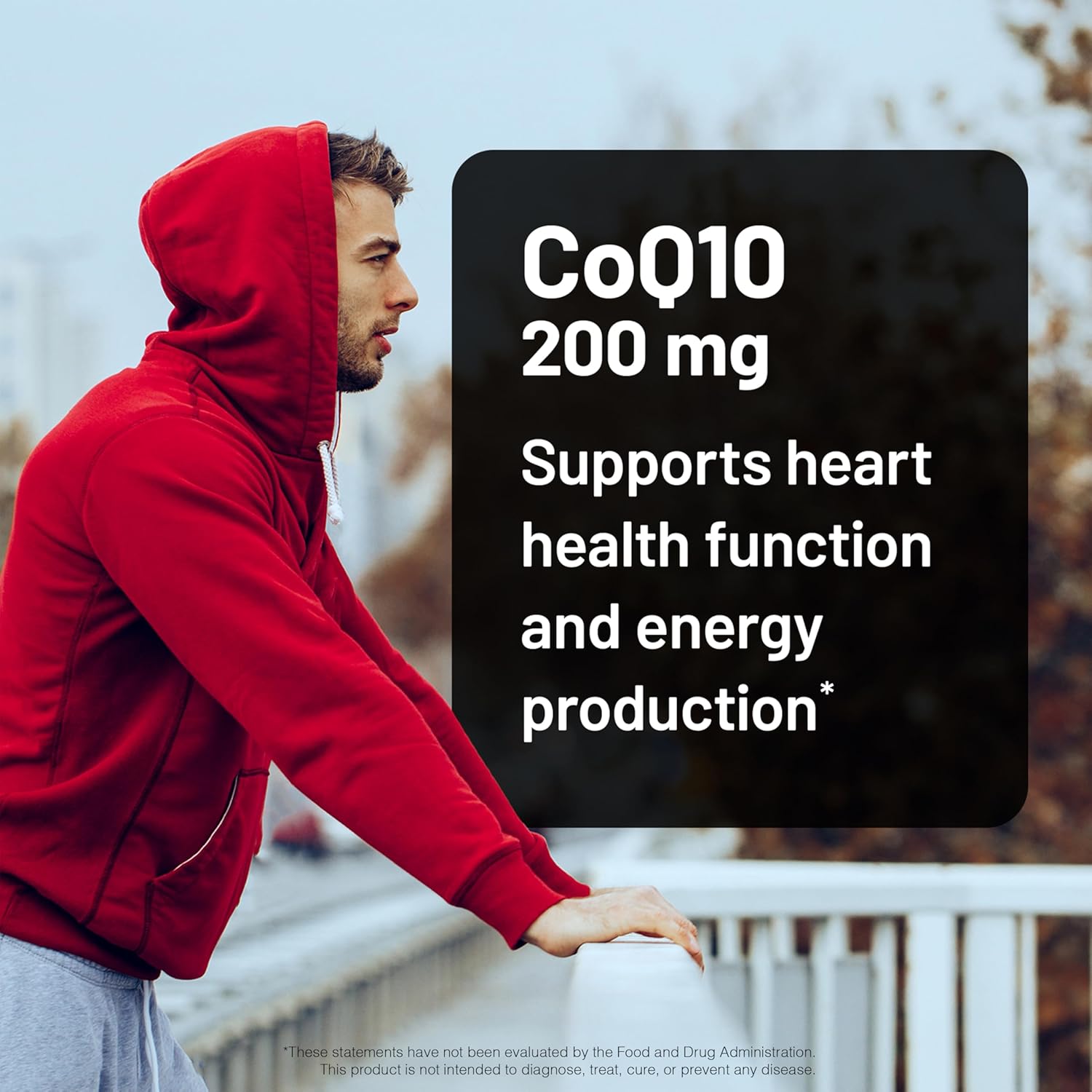 NatureWise CoQ10 200mg Softgels, High Potency Ubiquinone - Coenzyme Q10 Supplement - Antioxidant for Heart Health + Energy - Vegan, Non-GMO, Gluten-Free - 200 Count[200-Day Supply]