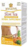 Hyleys Slim Tea Pineapple Flavor - Weight Loss Herbal Supplement Cleanse and Detox - 25 Tea Bags (6 Pack)