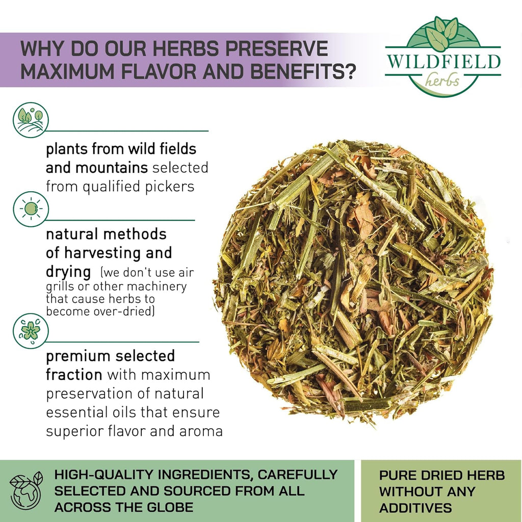 4 oz Alfalfa Leaf Alfalfa Herb Tea (Medicago Sativa) - 113g Tea Bags Herbal