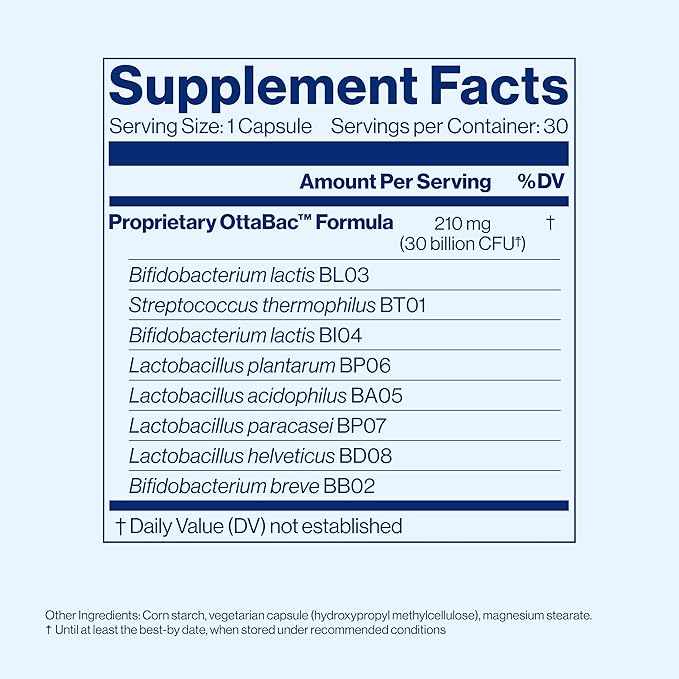 VSL4® Gut Daily Probiotics for Gut Health - 30B CFUs, Multi-Strain Digestive Support for Women & Men, Promotes Gut Balance & Regularity, Potent, Shelf-Stable Probiotic Supplement, 2 Pack (60 Capsules)