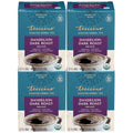 Teeccino Dandelion Tea – Dark Roast – Rich & Roasted Herbal Tea That’s Caffeine Free & Prebiotic with Detoxifying Dandelion Root, 10 Tea Bags (Pack of 4)