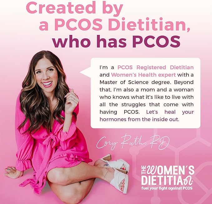 VITA-PCOS Cortisol Supplement for Women – Cortisol Vitamins for Endocrine & Energy Stabilizing Formula for Women – Rhodiola Rosea Extract, Ashwagandha, L-Theanine, & Phosphatidylserine – 60 Capsules