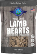 Shepherd Boy Farms Freeze Dried Dog and Cat Treats, Lamb Heart, All Natural Single Ingredient Freeze-Dried Dog Treat & Snacks, Made in USA, High Protein, Essential Nutrition of Raw Food, 3oz