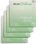 Clarity Film Patches – Topical Patches for Energy & Focus - Patch with Botanical Extracts – Natural Support for Memory & Concentration - Long-Lasting Effect – 16 Pack