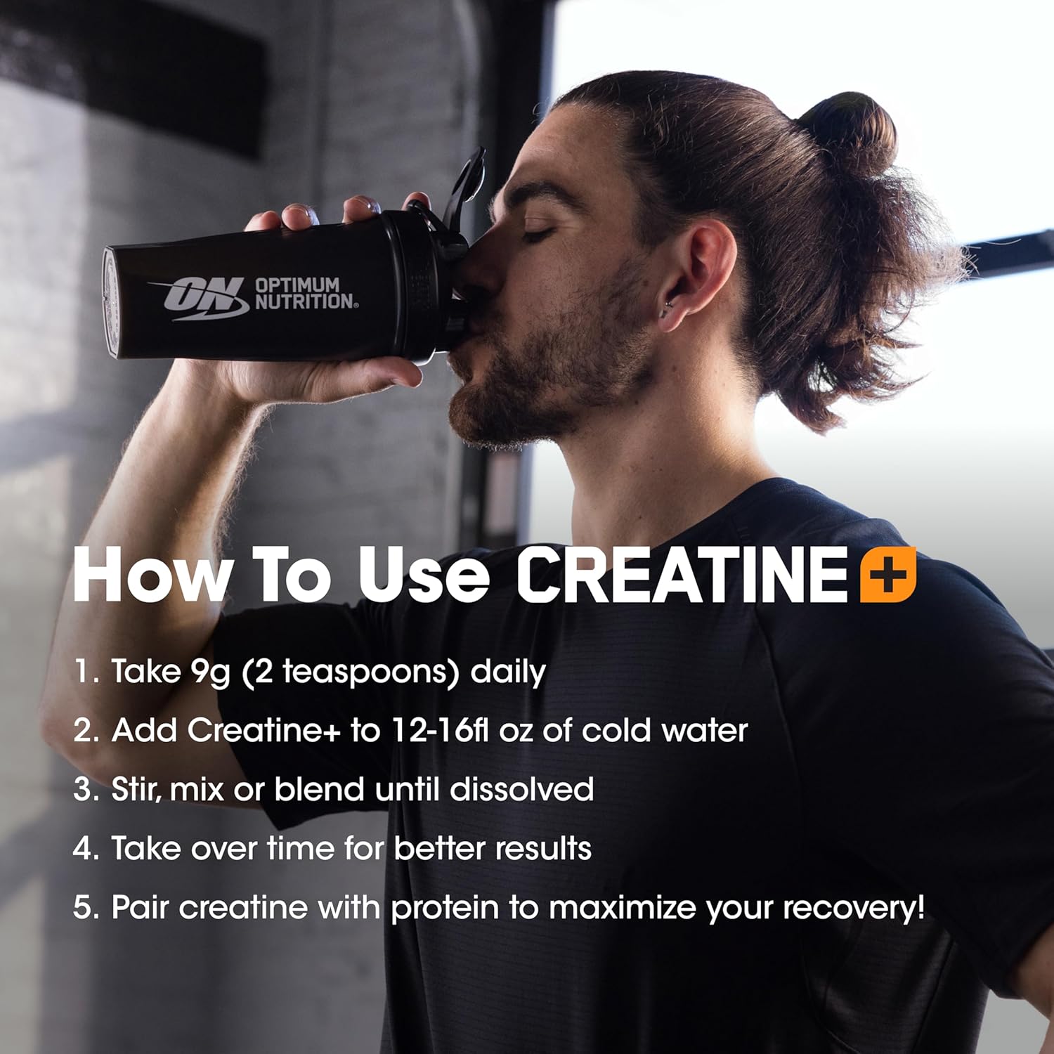 Optimum Nutrition Creatine Monohydrate Plus Powder, Strawberry Peach Flavored Creatine Performance Blend, with Electrolytes for Hydration, Added Vitamins, 80 Servings, 720 Grams (Packaging May Vary)