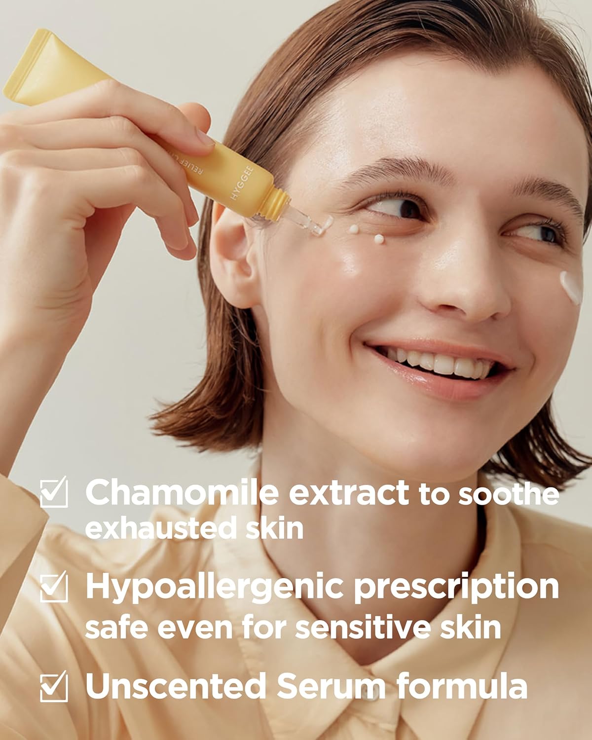 Relief Chamomile Treatment Balm - Intensive Hydrating and Spot Soothing Face Moisturizer - Chamomile Extract and Shea Butter - Hypoallergenic Vegan Face Cream, 1.01oz.