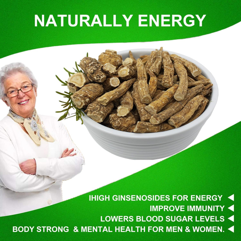 American Ginseng from Wisconsin 8OZ, American Wisconsin Ginsengss Slices Root 西洋参/花旗参 美國花旗參 2 Boxes 4 Ounce Large Root