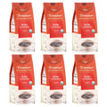 Teeccino Reishi Eleuthero Coffee Alternative - French Roast - Organic Adaptogenic Herbal Mushroom Coffee, Dark Roast, Caffeine Free, Prebiotic, Acid Free, All-Purpose Grind - 10 Oz (Pack of 6)