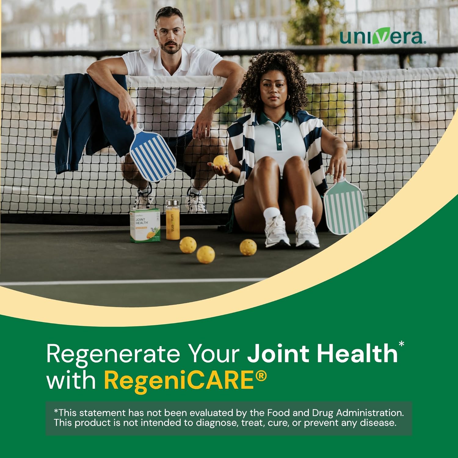 Univera RegeniCARE, Glucosamine, Chondroitin, MSM, Univestin, Joint Health, Joint Support, Easy to Carry (30-Day Supply, 7g x 30 Individual Packets)