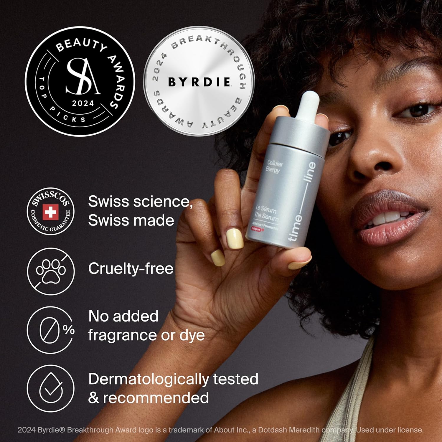 Timeline The Serum powered by Mitopure (Urolithin A) Instant lifting feeling for visibly firmer complexion. Clinically proven to boost skin hydration, reduce wrinkles appearance. 1.0oz (30ml)
